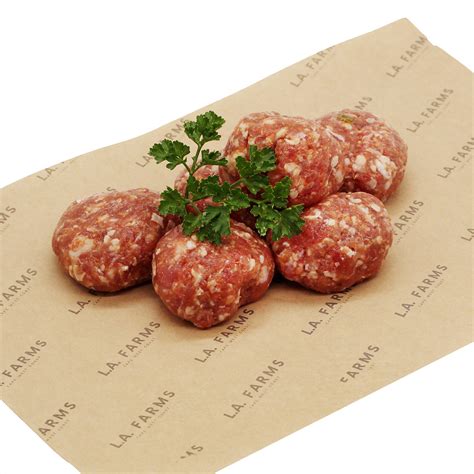 Grass-Fed Angus Beef Meatballs – L.A. FARMS