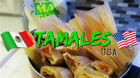 Mexican Tamales, easy recipe in USA, Maseca I Lorentix - YouTube