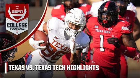 Texas Longhorns vs. Texas Tech Red Raiders | Full Game Highlights - YouTube