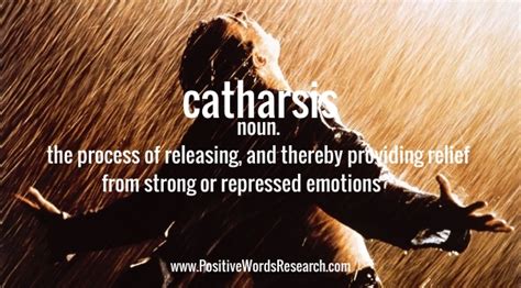 Catharsis ~ Definition & Meaning - POSITIVE WORDS RESEARCH