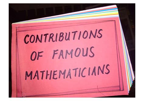 Contributions of Mathematicians album - Teena Joanne Trevor - Page 1 ...