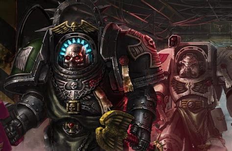 Terminator Warhammer 40K Space Marine Art - pic-titmouse