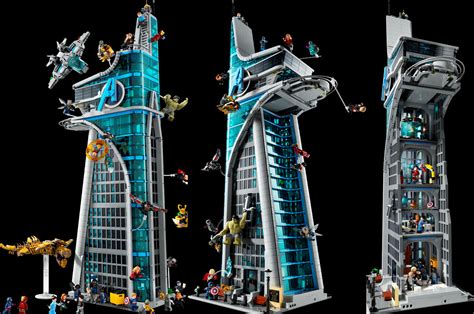 LEGO Unveils Marvel's Tallest Triumph: Avengers Tower - Designboyo