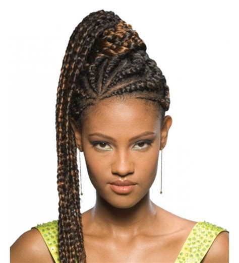 23 Renewed Goddess Braids Ponytail Hairstyles