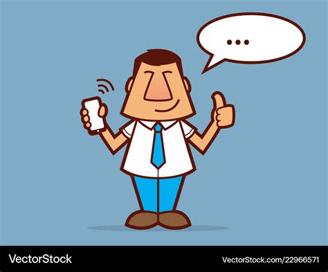 Salesman cartoon Royalty Free Vector Image - VectorStock