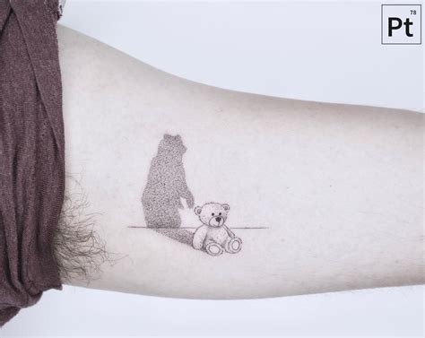 Small Teddy Bear Tattoos / The Top 41 Teddy Bear Tattoo Ideas 2021 ...