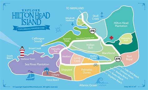 Hilton Head Island Maps - Guide to local attractions and Hilton Head ...