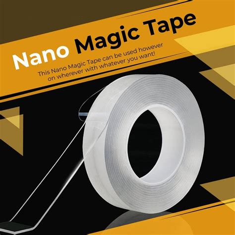 Nano Tape™ - Reusable, Instant, Durable Tape – Bopspot