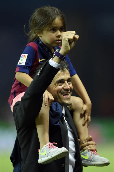 Ex-Barcelona and Spain manager Luis Enrique's daughter…