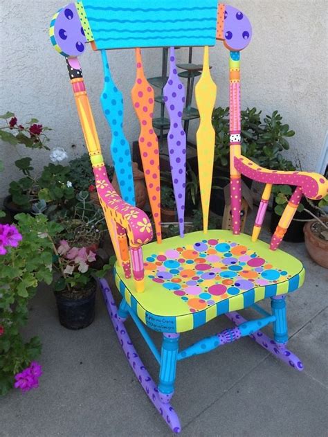 Lovely colours | Whimsical painted furniture, Whimsical furniture ...