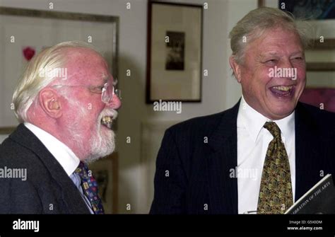 Lord Attenborough with his brother Sir David Attenborough at the Royal ...