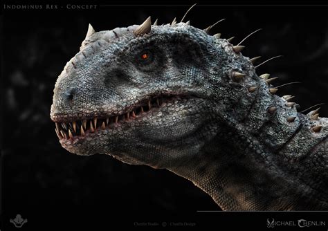 ArtStation - Indominus Rex Sculpt ( Rendered Version ) - Jurassic World ...