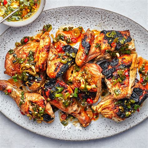 Five-Spice Spatchcocked Grilled Chicken Recipe | Bon Appétit