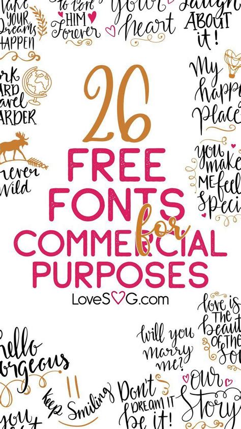 Free fonts commercial use - bezywomen