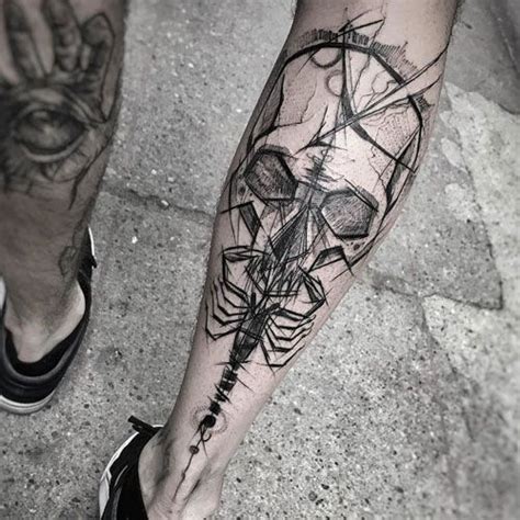 Best Simple Leg Tattoo Designs - Best Leg Tattoos For Men: Cool Lower ...