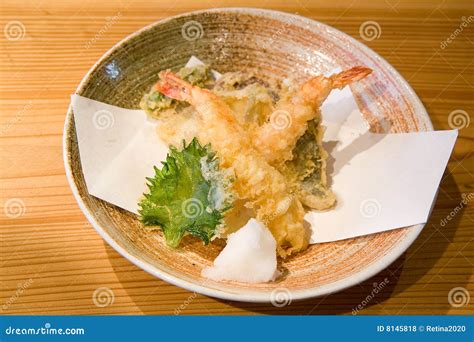 Traditional Japanese Tempura Stock Photo - Image of japanese, food: 8145818