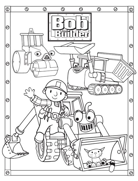 Bob the builder coloring pages - Coloring Pages