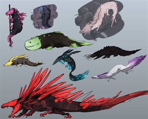 Rain World - Lizards by Caseys42 on DeviantArt Creature Concept Art ...