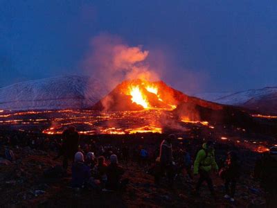 Volcano erupts in southwest Iceland after weeks of earthquakes