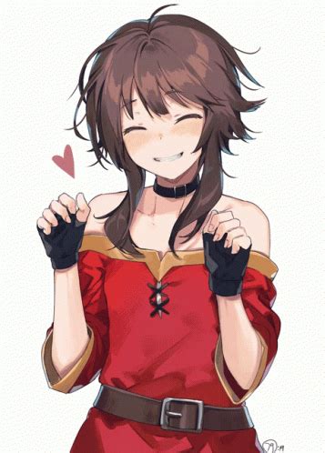 Megumin Konosuba Sticker - Megumin Konosuba Anime - Discover & Share GIFs