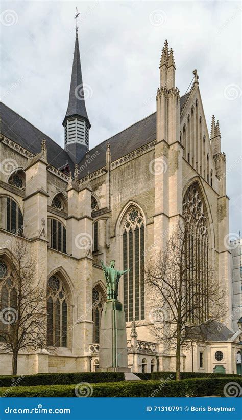 St. Rumbold S Cathedral, Mechelen, Belgium Stock Image - Image of ...