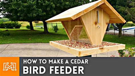 How to Make a Bird Feeder // Woodworking | I Like To Make Stuff ...