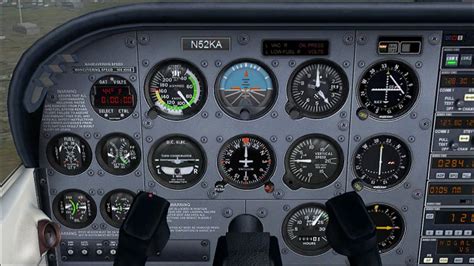 Cessna 152 Cockpit Instruments