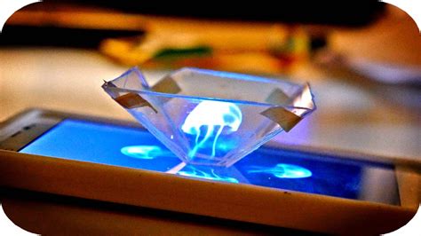 Transform Your Smartphone Into A 3D Hologram Projector With