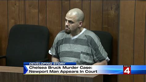 Chelsea Bruck murder case: Newport man appears in court - YouTube