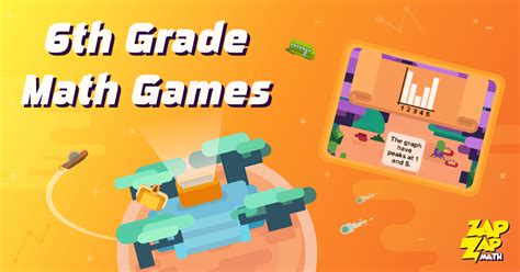 6th grade math games | Zapzapmath