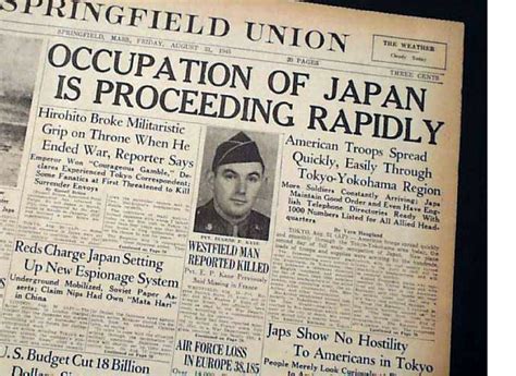 Did the US Army Occupy Japan After World War II? | The National WWII ...