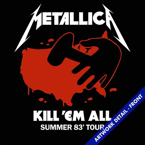 Metallica T-Shirt | Kill ‘Em All Summer 83’ Tour T-Shirt (Reissue)