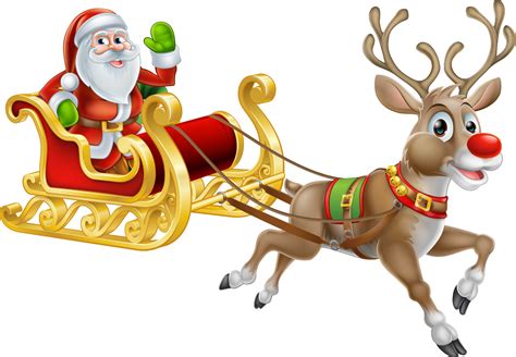 Clipart santa rudolph, Clipart santa rudolph Transparent FREE for ...