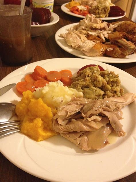 First thanksgiving meal with my best honey D. ️ | First thanksgiving ...