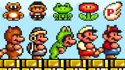 Super Mario Bros Pixel Art Power Ups Pixel Art, Imprimir Sobres ...