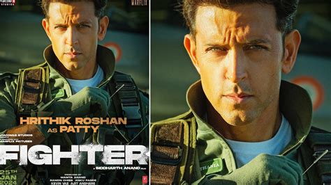 Bollywood News | Hrithik Roshan Unveils His Fighter Character, Check It ...