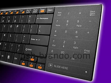 Rapoo E9080 Wireless Ultra-Slim Keyboard with Touchpad