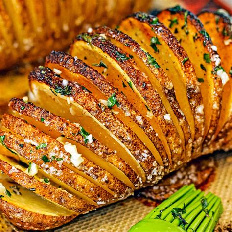 Hasselback Potato w/ Kitchen Hacks + Video | Kevin is Cooking