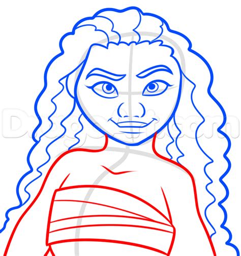 Baby Moana Drawing | Free download on ClipArtMag