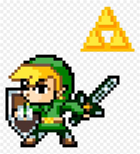 Download Toon Link - Legend Of Zelda Link 8 Bit Clipart Png Download ...