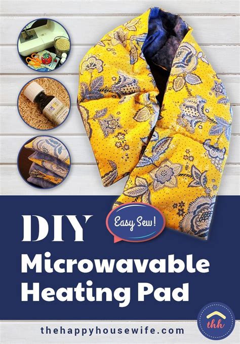 Diy microwaveable heating pad – Artofit