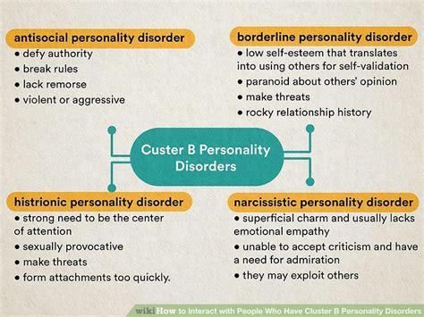 4 Ways to Interact with People Who Have Cluster B Personality Disorders