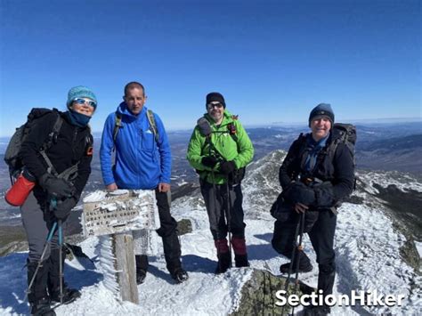 Hiking Mt Adams and Mt Madison in February - SectionHiker.com