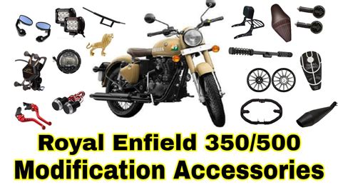 Royal Enfield Classic 350/500 Modification Accessories - YouTube