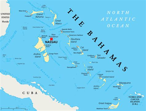 Emerald Bay Bahamas Map