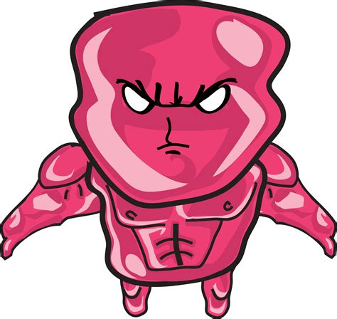 Clipart - Jelly Man