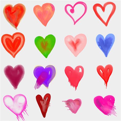 Heart Doodles Free Stock Photo - Public Domain Pictures