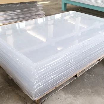 50mm Transparent Acrylic Corrugated Plastic Sheets 4x8 For Outdoor ...