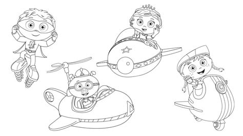 Super Why Coloring Pages - Best Coloring Pages For Kids