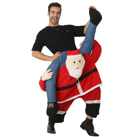 Santa Claus Backpants Holiday Party Wacky Costumes Stage Costumes-in ...